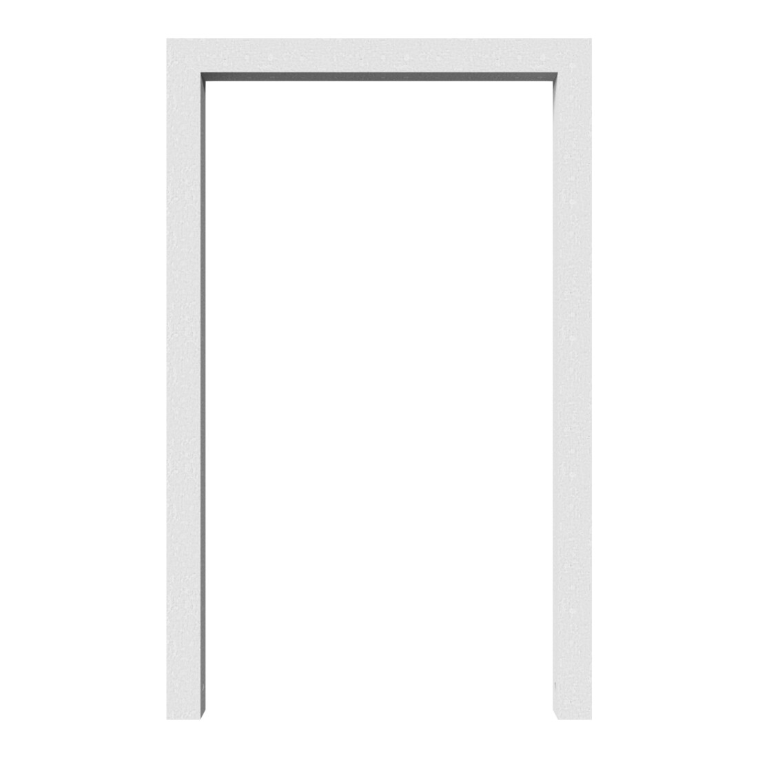 Schake Anlehnbügel aus Vierkantrohr 60x60mm, Breite: 750mm Gesamthöhe:1200 mm ohne Querholm feuerverzinkt