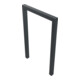 Schake Anlehnbügel aus Vierkantrohr 60x60mm, Breite: 750mm, Höhe: 1200 mm, ohne Querholm, beschichtet-4