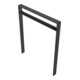 Schake Anlehnbügel aus Vierkantrohr 80x20mm, Breite: 1000mm Gesamthöhe:1200 mm + Querholm (kleiner Abstand), beschichtet-5