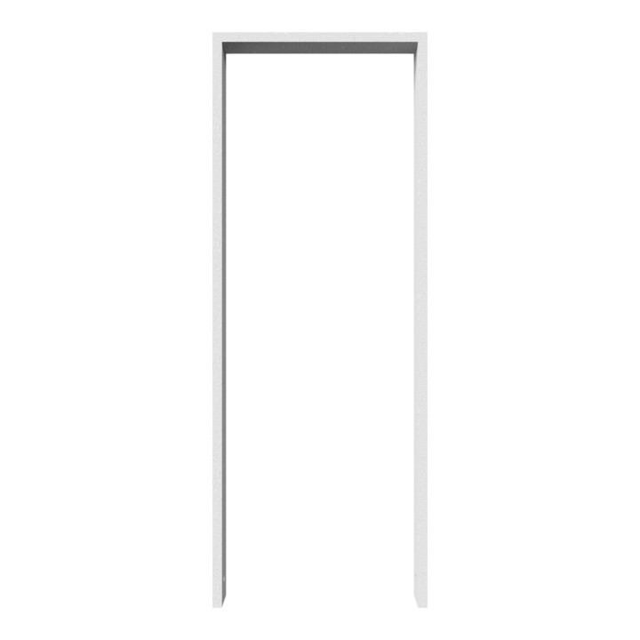 Schake Anlehnbügel aus Vierkantrohr 80x20mm, Breite: 450mm Gesamthöhe:1200 mm ohne Querholm feuerverzinkt