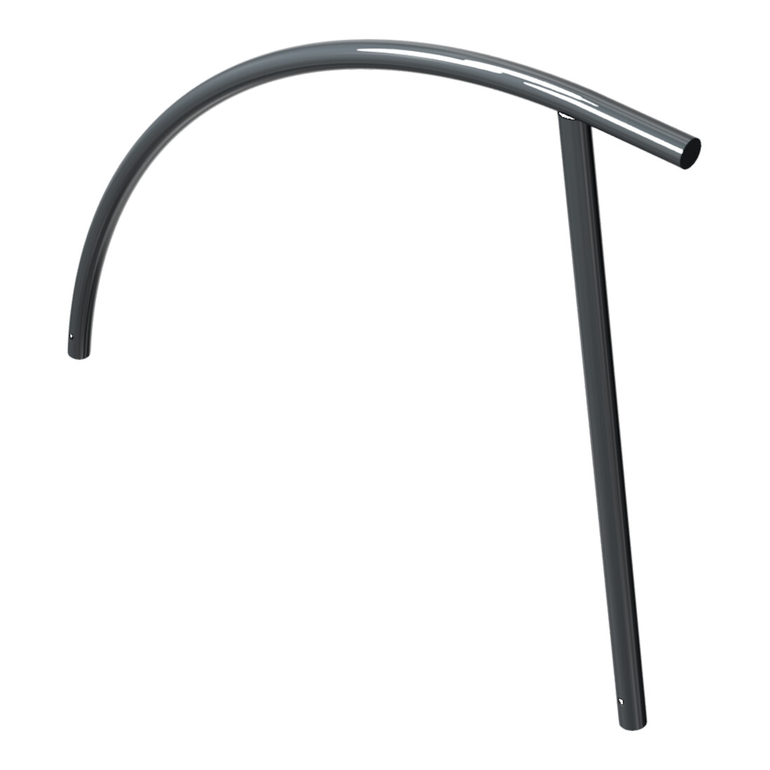 Schake Anlehnbügel Stahlrohr Ø48mm, Gesamtbreite: ca 1400mm Höhe Überflur: ca. 850mm, beschichtet