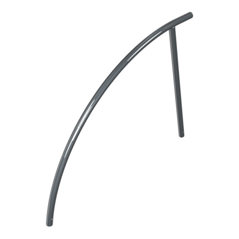 Schake Anlehnbügel Stahlrohr Ø48mm, Gesamtbreite: ca 1400mm Höhe Überflur: ca. 850mm, beschichtet