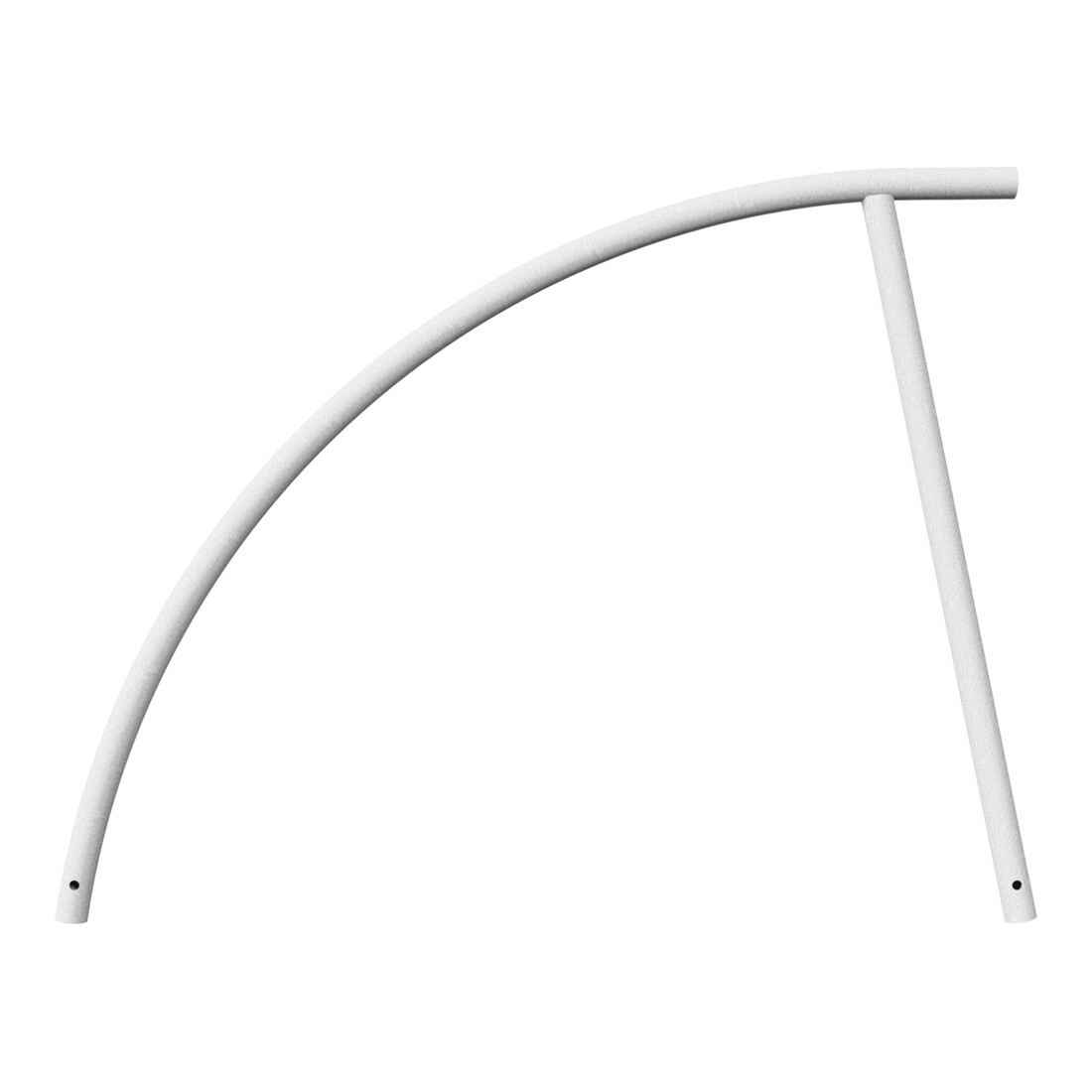 Schake Anlehnbügel Stahlrohr Ø48mm, Gesamtbreite: ca 1400mm Höhe Überflur: ca. 850mm feuerverzinkt