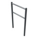 Schake Anlehnbügel Standrohre Ø 60mm, Höhe: 1300mm Querrohre Ø 42mm, Gesamtbreite: 800mm, beschichtet-4