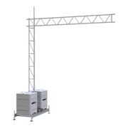 Schake Aufstellvorrichtungen für Gittermast mit Kragarm, Stahl-Gitterträger 3200 mm