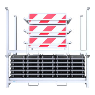 Schake Bakenset 36NOX2-SET2 mit Lager und Transportpalette