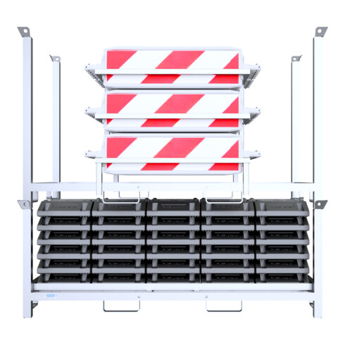 Schake Bakenset 36NOX2-SET2 mit Lager und Transportpalette