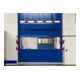 Schake Barriere aus Aluminiumprofil 100x20mm, Gesamtlänge 6000mm, einseitig reflektierend-4