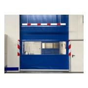 Schake Barriere aus Aluminiumprofil 100x20mm, Gesamtlänge 6000mm, einseitig reflektierend-4