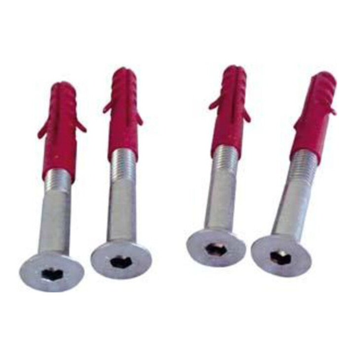 Set Schake Absperrpfosten Typ 489P + BefestigungsschraubensatzTyp 1