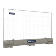 Schake Betonleitschwelle SET Mobilzaun Light