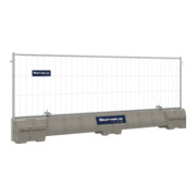 Schake Betonleitschwelle SET Mobilzaun ,,Profi" mit Haken und Ösen