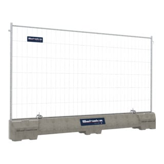 Schake Betonleitschwelle SET Mobilzaun Standard