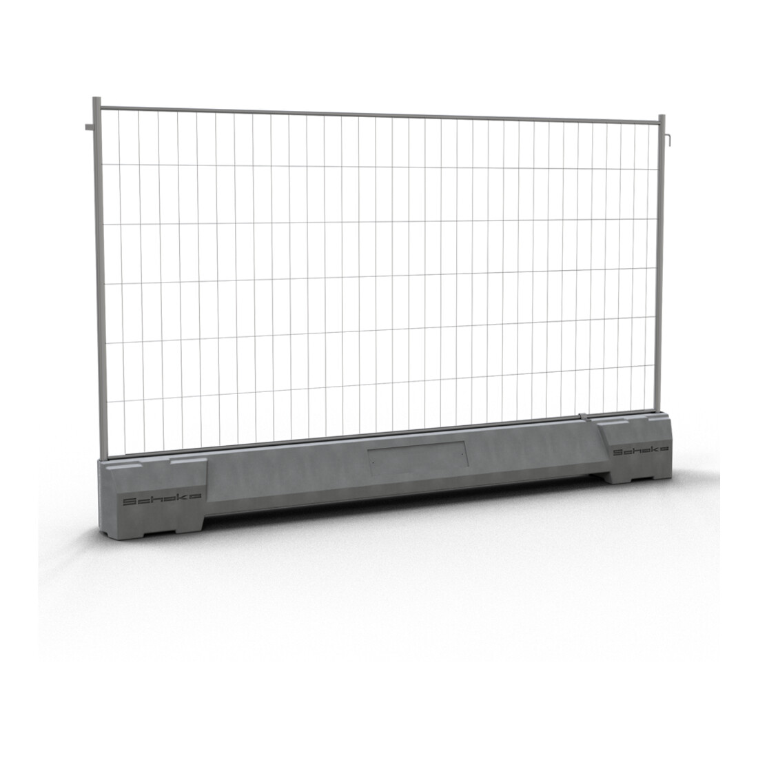 Schake Betonleitschwelle SET Mobilzaun Standard