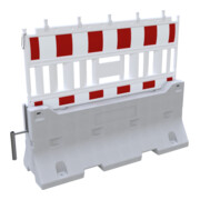Schake Betonleitwand SET 2, mit Lampenadapter, rot weißer Folie (Art.-Nr. 33420KA)-4