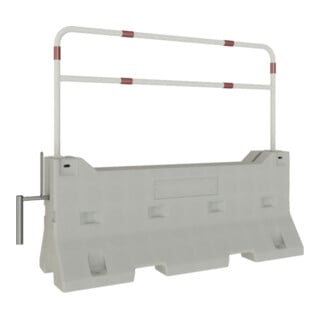 Schake Betonleitwand SET 3, mit Querholm, feuerverzinkt (Art.-Nr. 465_64)
