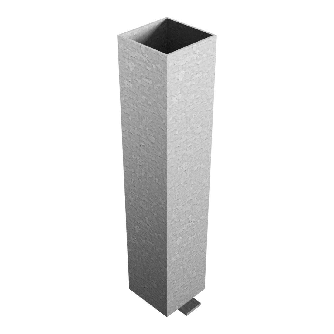Schake Bodenhülse Art.Nr.470.15 für 470H Ohne Bohrung, 80x80x400mm