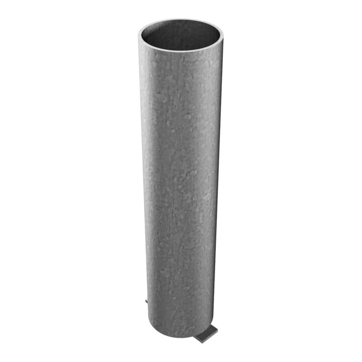 Schake Bodenhülse Art.Nr.476.10 für Pfosten Ø 76mm ohne Verschluß.