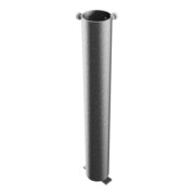 Schake Bodenhülse für Rohrpfosten Ø76mm + zwei seitlichen Verschraubungen, Länge: 400mm, feuerverzinkt-4