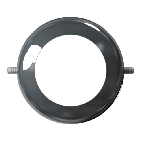 Schake Bodenrosette für 76mm Pfosten