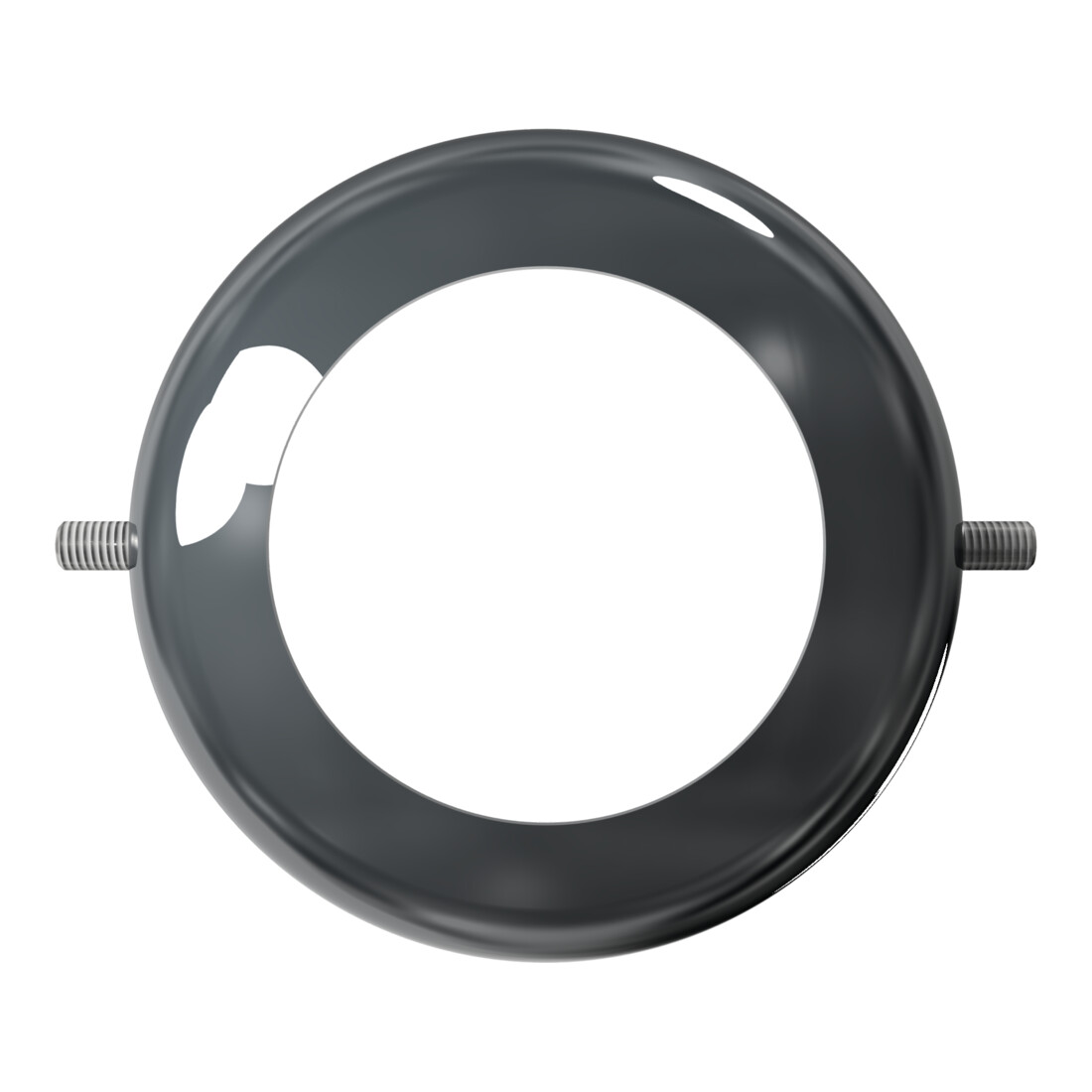 Schake Bodenrosette für 76mm Pfosten