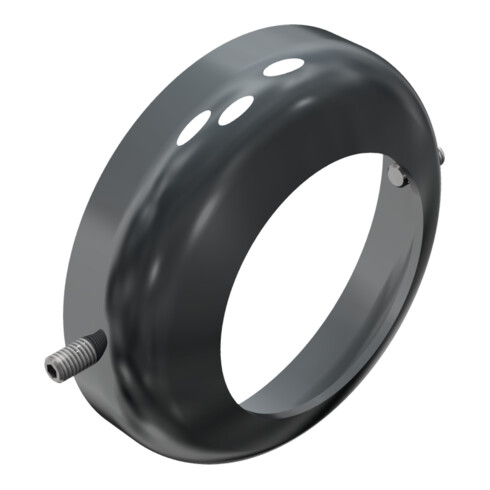 Schake Bodenrosette für 76mm Pfosten