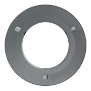 Schake Bodenrosette für 76mm Pfosten für Modell 478 + 3 Befestigungsschrauben M8 (auf 120°), beschichtet,-4