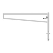 Schake Drehbare Wegesperre + selbsteinrastender Verriegelung 2,50m + Dreikantverschluß Drehpfosten: Ø 102mm, Schrankenarm: 60x40mm, zum Einbetonieren,-5