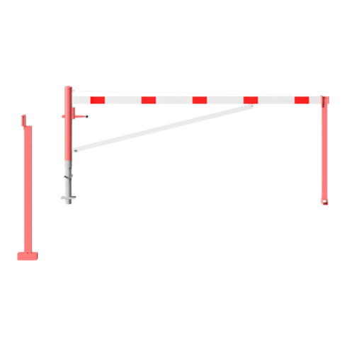 Schake Drehschranke 3,50m, für Vorhangschloss