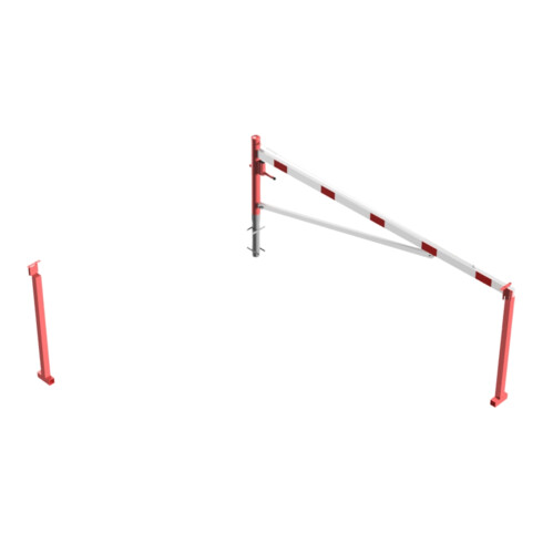 Schake Drehschranke 3,50m + Profilzylinderschloss