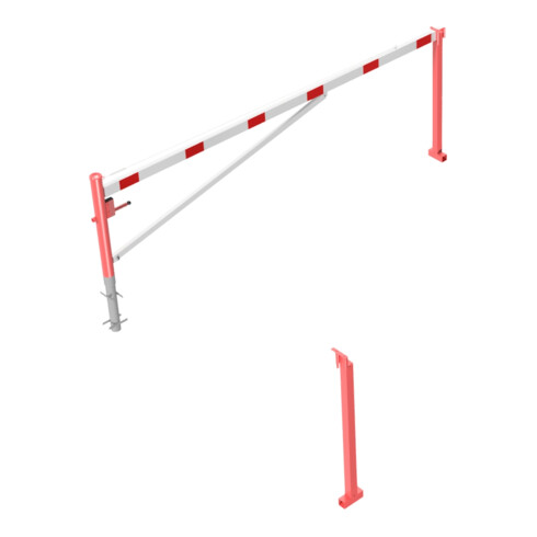 Schake Drehschranke 4,00m + Dreikantverschluss