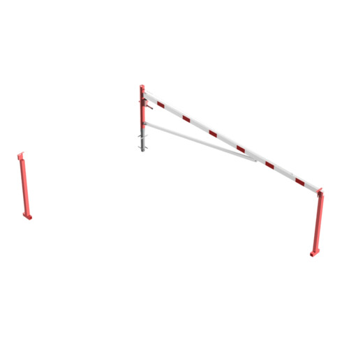 Schake Drehschranke 4,50m + Dreikantverschluss