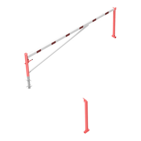 Schake Drehschranke 4,50m, für Vorhangschloss