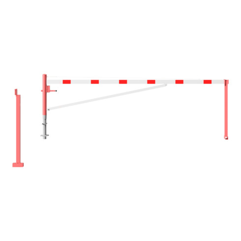 Schake Drehschranke 4,50m + Profilzylinderschloss