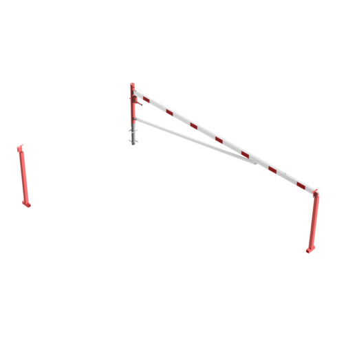 Schake Drehschranke 5,00m + Profilzylinderschloss