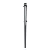 Schake Eckpfosten für Schutzgeländer Ø60mm + Alu, Kugelkopf für Ober- und Knieholm,-5