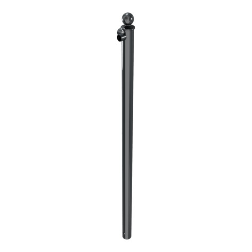 Schake Eckpfosten für Schutzgeländer Ø60mm + Alu, Kugelkopf Gesamtlänge 1500mm, für Oberholm,