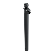 Schake Eckpfosten für Schutzgeländer Ø60mm + Alu, Kugelkopf Gesamtlänge 800mm, für Oberholm, beschichtet,
