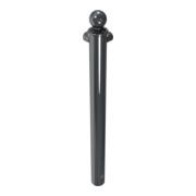 Schake Eckpfosten für Schutzgeländer Ø60mm + Alu, Kugelkopf Gesamtlänge 800mm, für Oberholm, beschichtet,-4