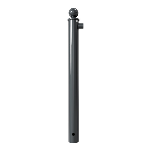 Schake Eckpfosten für Schutzgeländer Ø60mm + Alu, Kugelkopf Gesamtlänge 800mm, für Oberholm, beschichtet,