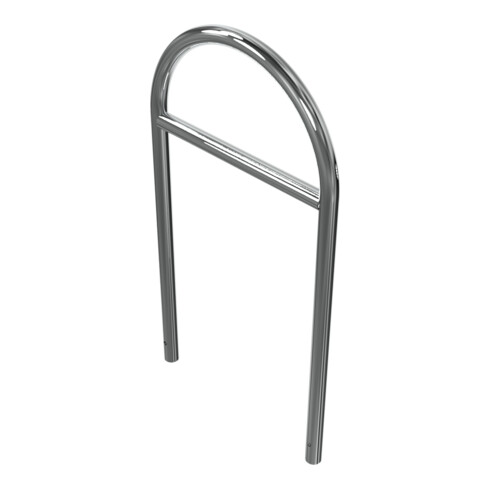 Schake Edelstahl, Rundbügel Ø48 mm + Querholm Länge: 650mm, Höhe: 1200mm
