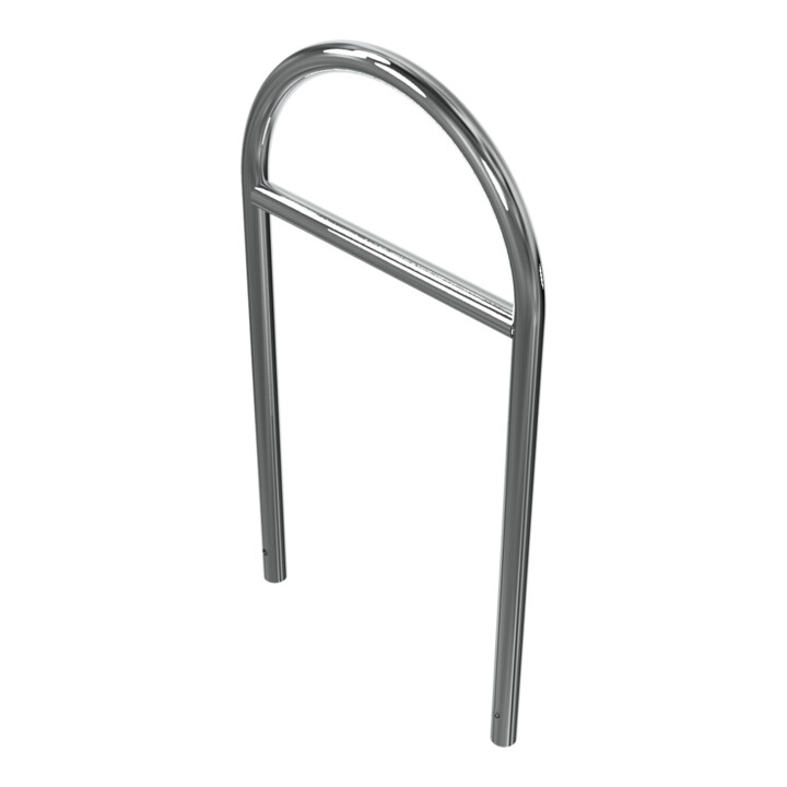 Schake Edelstahl, Rundbügel Ø48 mm + Querholm Länge: 650mm, Höhe: 1200mm