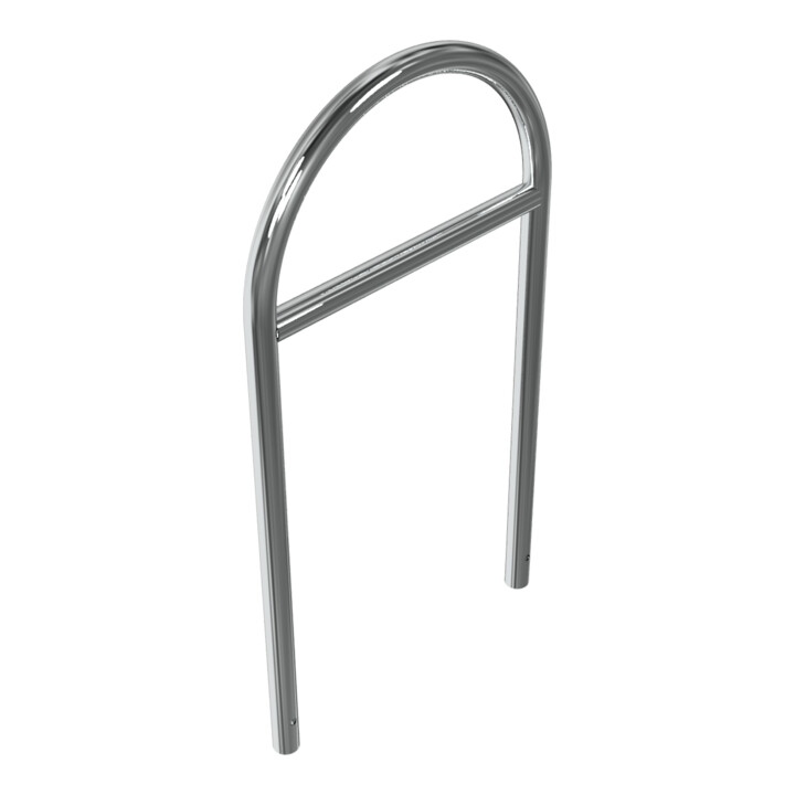 Schake Edelstahl, Rundbügel Ø48 mm + Querholm Länge: 650mm, Höhe: 1200mm