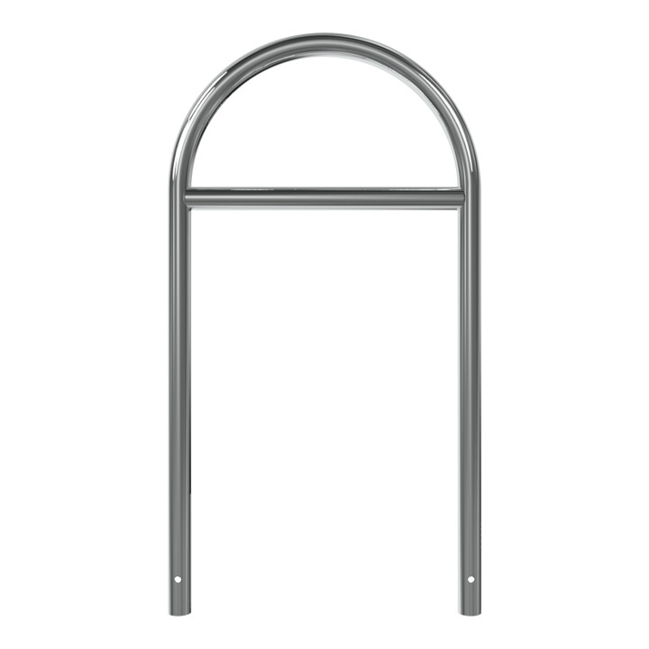 Schake Edelstahl, Rundbügel Ø48 mm + Querholm Länge: 650mm, Höhe: 1200mm