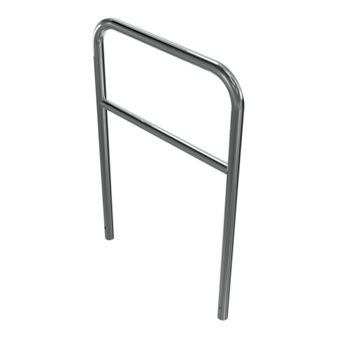 Schake Edelstahlbügel Ø48 mm + Querholm Länge: 800 mm, Höhe: 1200 mm