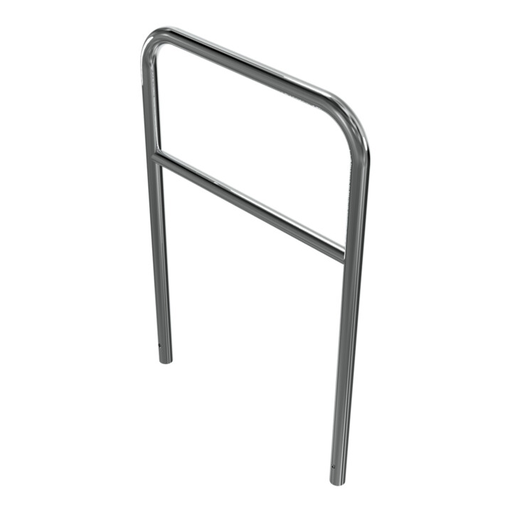 Schake Edelstahlbügel Ø48 mm + Querholm Länge: 800 mm, Höhe: 1200 mm