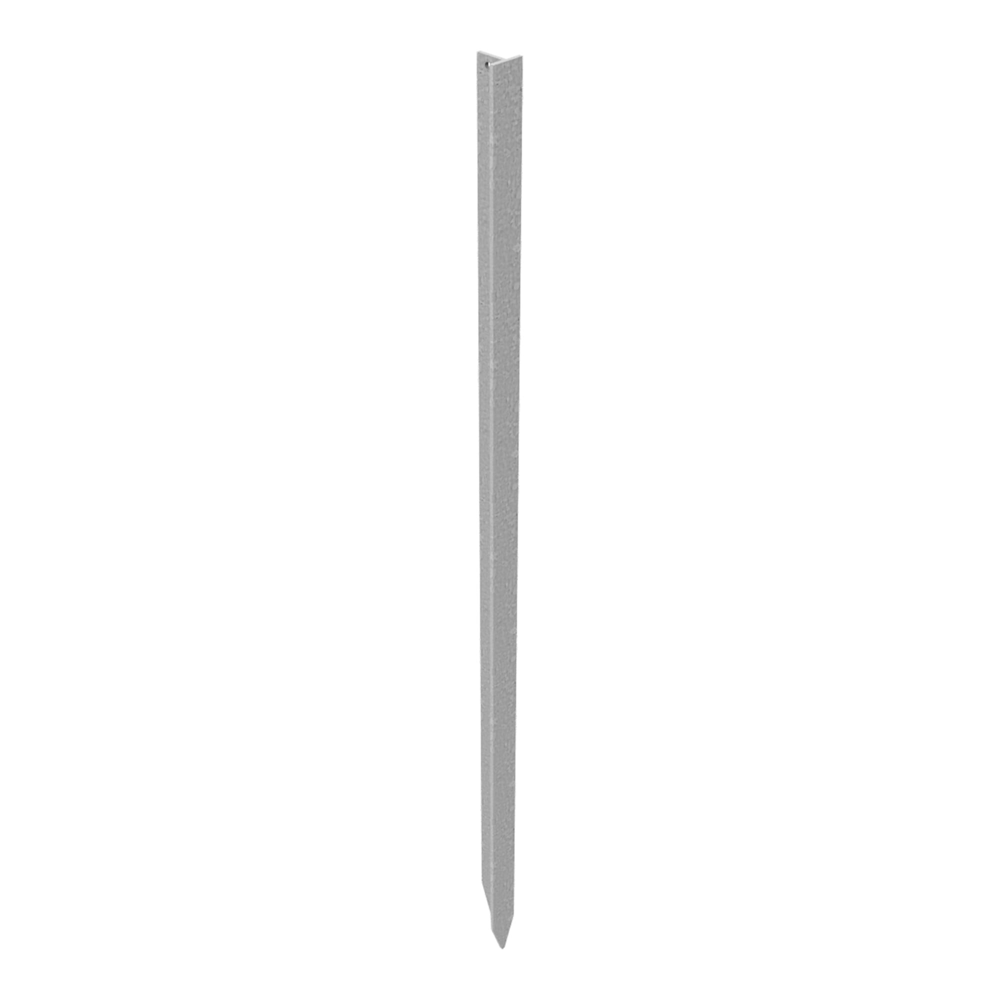 Schake Einschlagstab Typ 4043, aus T, Profil 40 mm + Einschlagspitze, Länge 1200mm