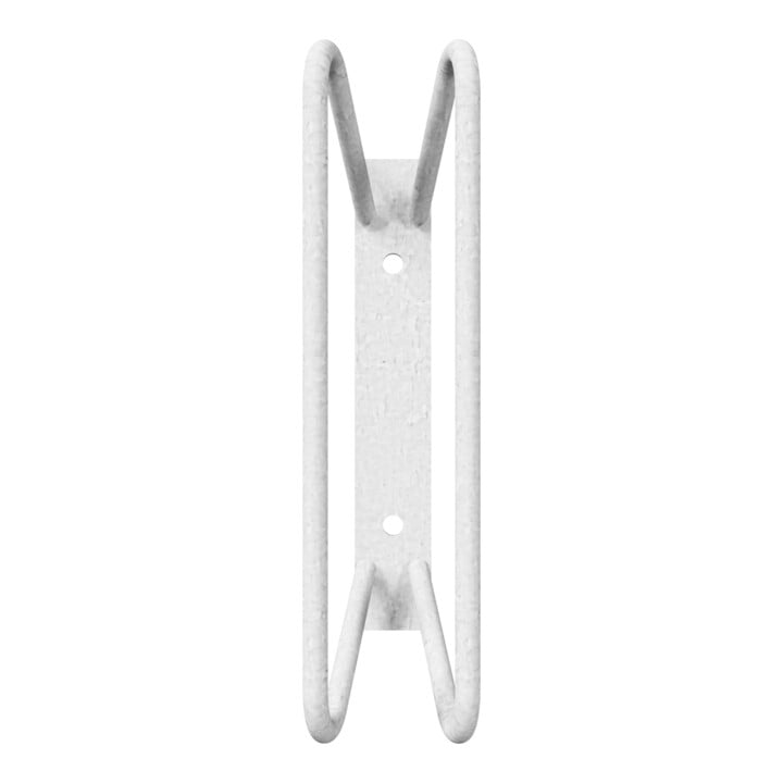 Schake Einzelparker für Wandbefestigung verzinkt Haltebügel aus 12 mm Rundstahl, 90°