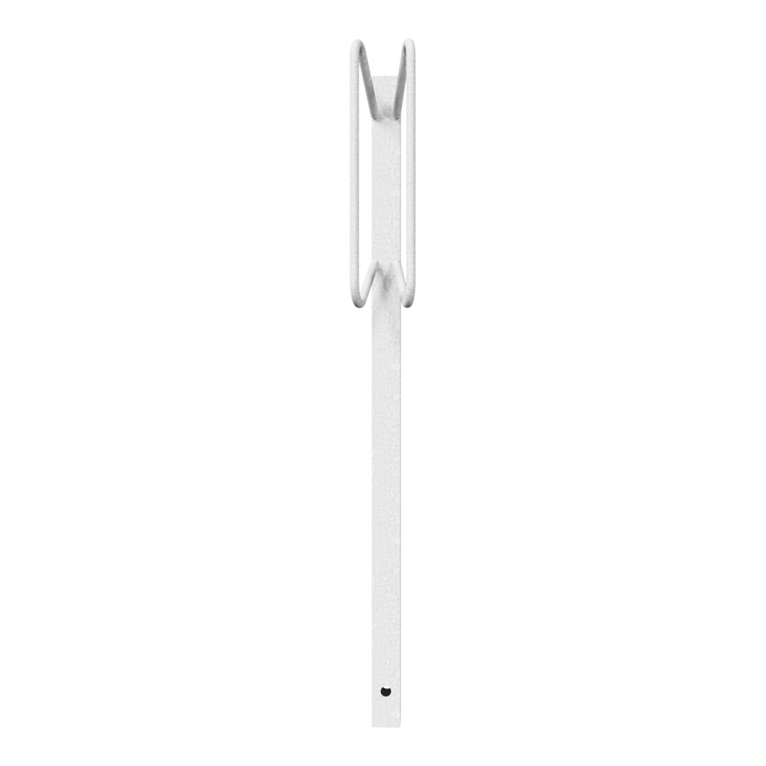 Schake Einzelparker zum Einbetonieren, verzinkt Haltebügel 12 mm Rundstahl, Standrohr 40x40 mm, Höhe 500 mm Überflur