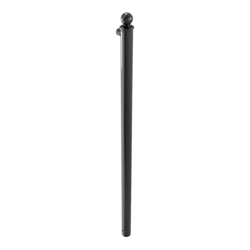 Schake Endpfosten für Schutzgeländer Ø60mm + Alu, Kugelkopf Gesamtlänge 1500mm, für Oberholm,